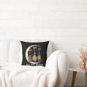 Dorfhexe Gothic Okkult Wicca Heidnische Natur Kissen