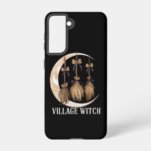 Dorfhexe Gothic Okkult Wicca Heidnische Natur Samsung Galaxy Hülle