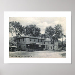 Dorfkaufhaus, New Providence, New Jersey Vintage Poster