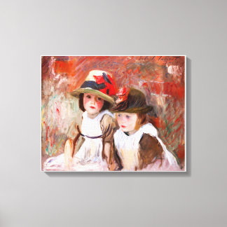 Dorfkinder (1890) von John Singer Sargent. Leinwanddruck