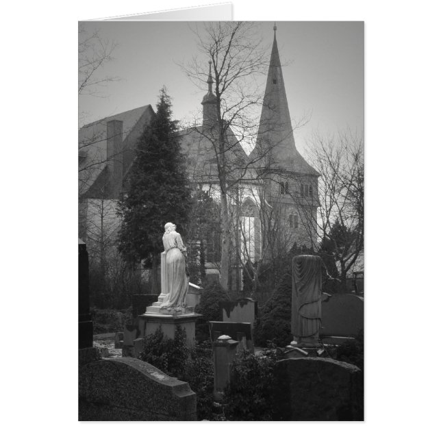 Dorfkirche und Friedhof (Vorne)