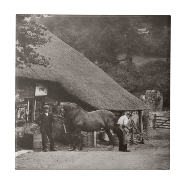 DorfschmiedeVintage Fotofliese Fliese (Vorderseite)