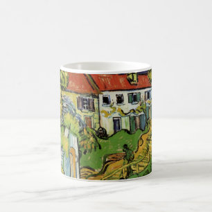 Dorfstraße und Treppen Auvers, Figuren Tasse