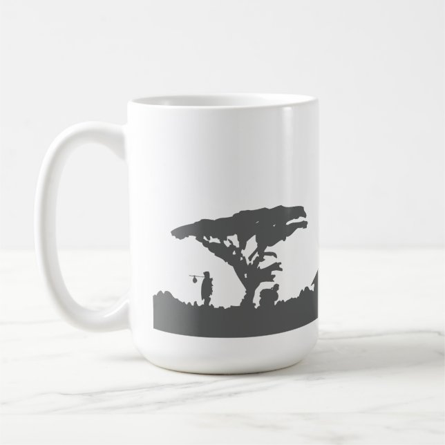 Dorfszene Kaffeetasse (Links)