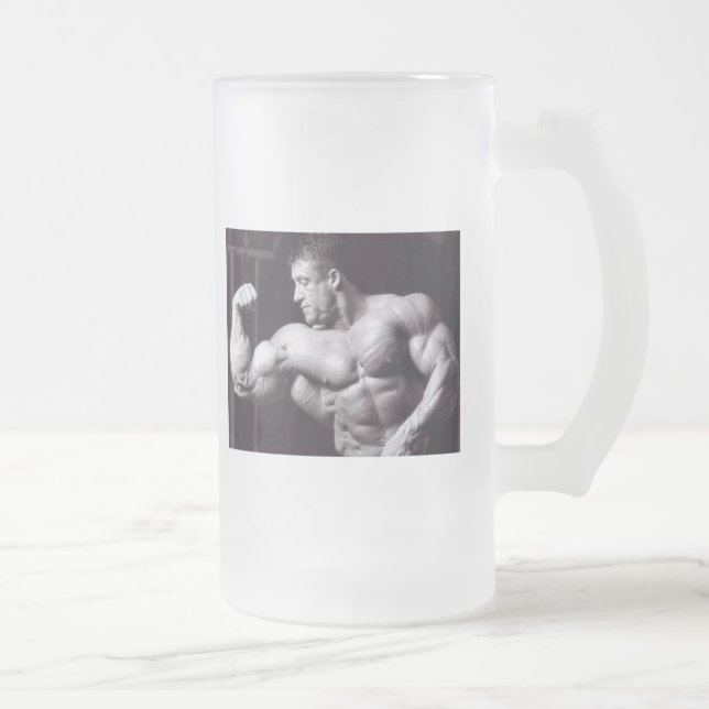 Dorian YATES Herr O Mattglas Bierglas (Rechts)