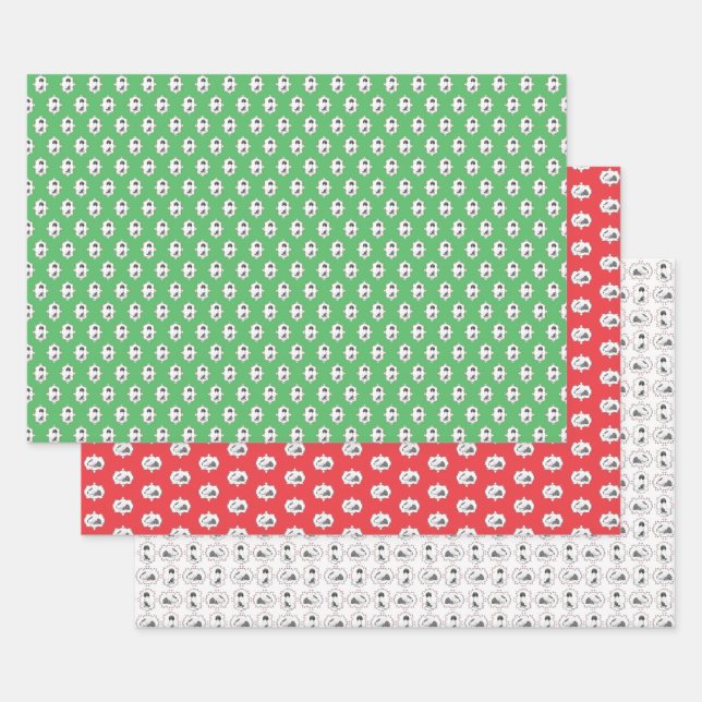 Doris die Hunde-Weihnachtsverpackung Geschenkpapier Set (Set)