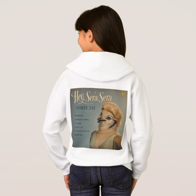 Doris Jay Album: eine Parodie Hoodie (Schwarz voll)