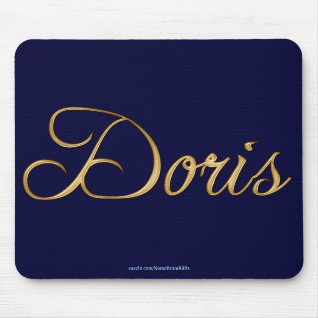 DORIS Name Personalisierte Geschenkmousepad Mousepad (Vorne)
