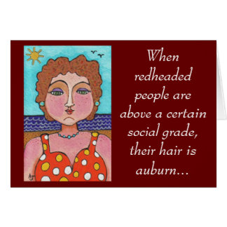 DORIS: Wenn redheaded Leute… - Karte