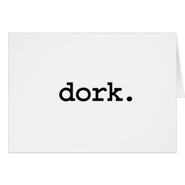 Dork. (Vorderseite (Horizontal))