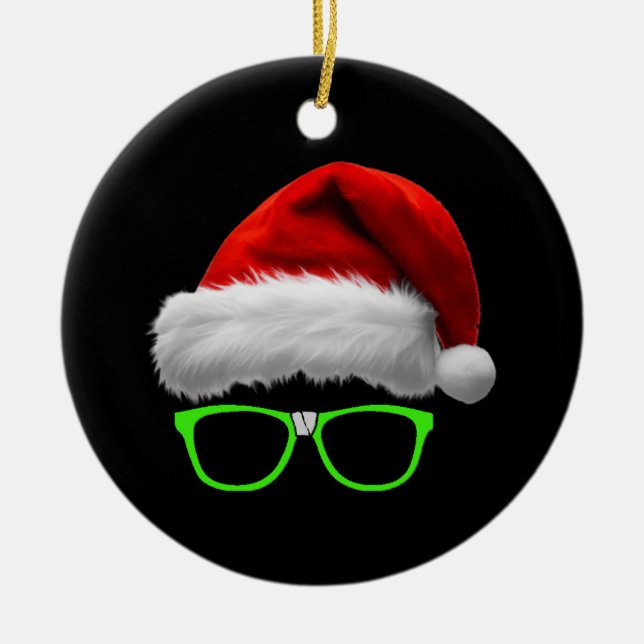 Dork Night Before Christmas Keramik Ornament (Vorne)