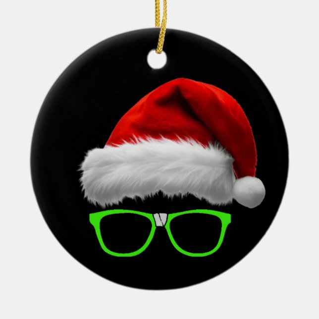 Dork Night Before Christmas Keramik Ornament (Vorne)