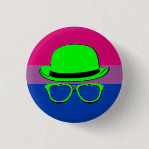 Dork Night Bi Stolz Button