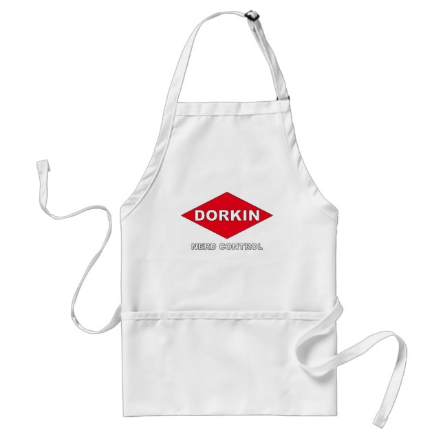 Dorkin Nerd-Kontrolle Schürze (Vorne)