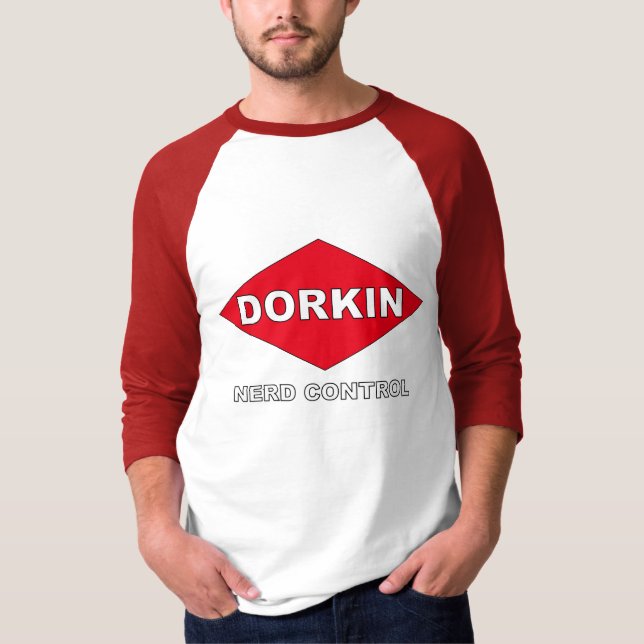 Dorkin Nerd-Kontrolle T-Shirt (Vorderseite)