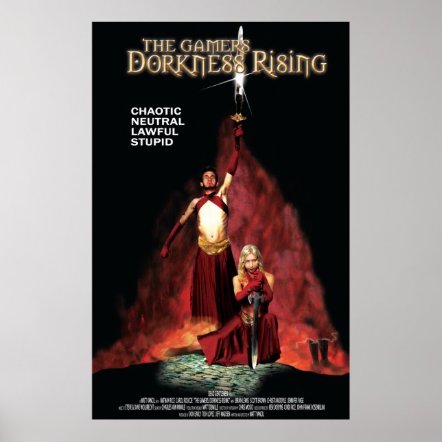 Dorkness Rising Poster (Vorne)