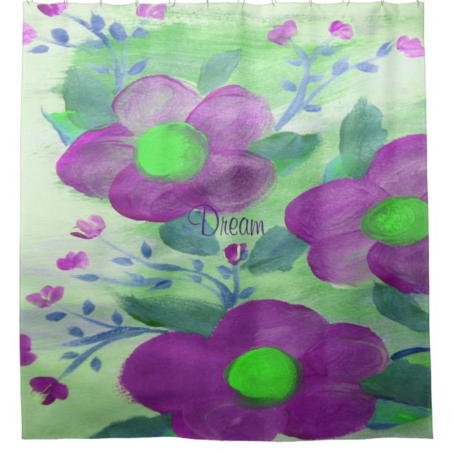 Dorm Decor Duschvorhang (Vorderseite)