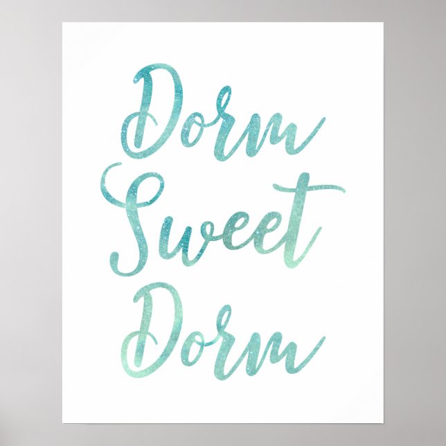 Dorm Sweet Dorm Poster (Vorne)