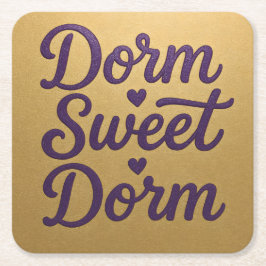 Dorm Sweet Dorm Script Untersetzer Set