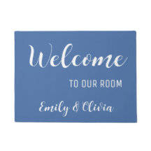 Dorm Zimmertür mit Namen(en)