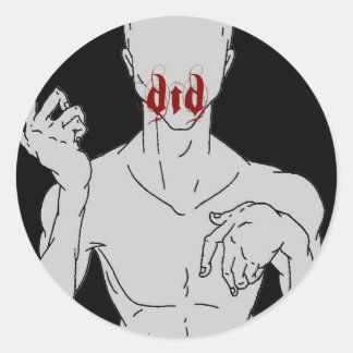 Dormir, Demenzsticker Runder Aufkleber
