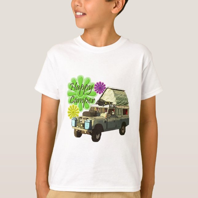 Dormobile glücklicher Mensch T-Shirt (Vorderseite)