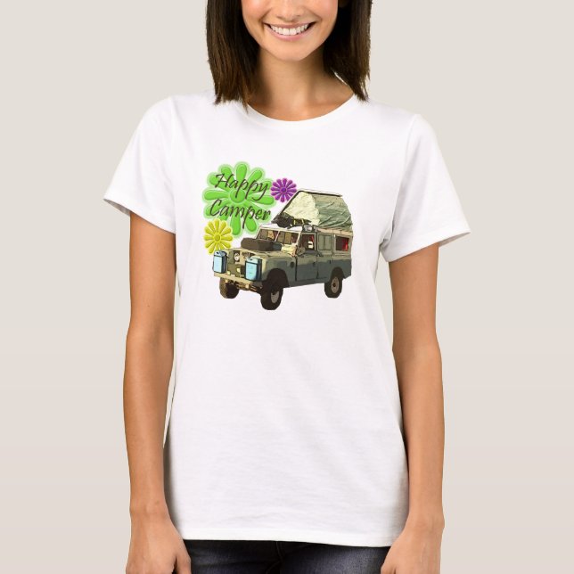 Dormobile glücklicher Mensch T-Shirt (Vorderseite)