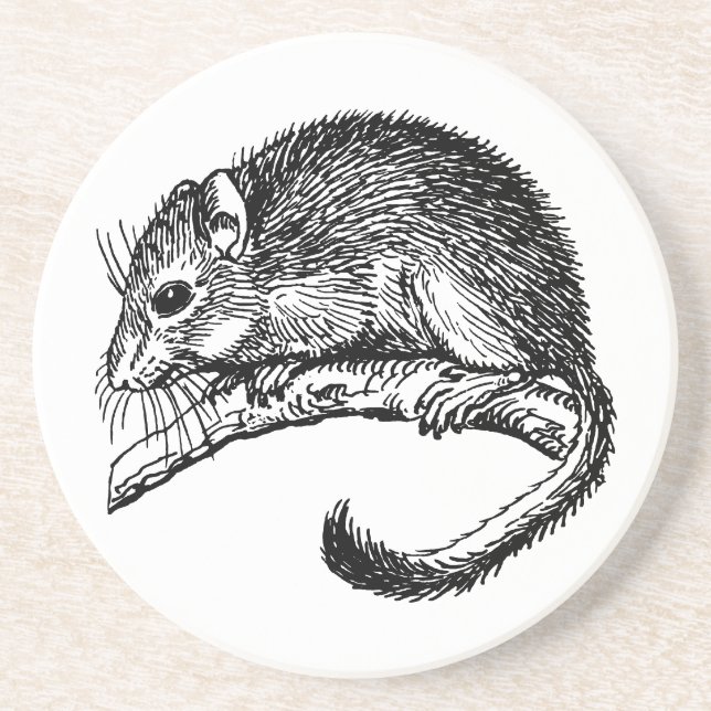 Dormouse Getränkeuntersetzer (Vorne)