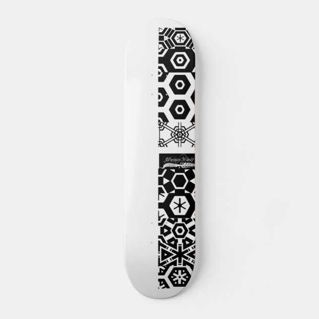 Dorn-Blume Skateboard (Vorderseite)