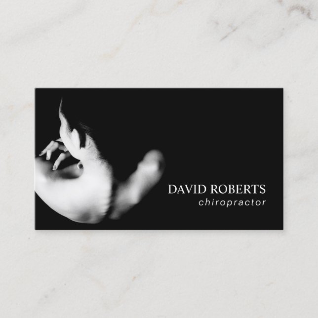 Dorn-Chiropraktor-Chiropraktik-Therapeut Visitenkarte (Vorderseite)
