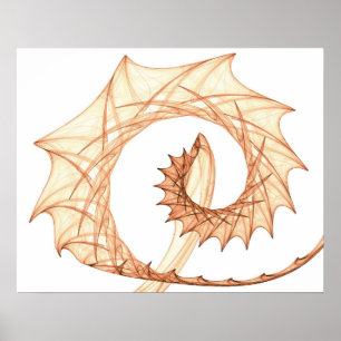 Dornen-Spirale Poster