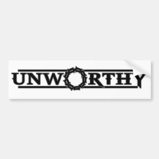 Dornenkrone Autoaufkleber