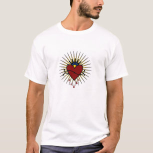 Dornenkrone, heilige Herz-Jesus-Liebe T-Shirt