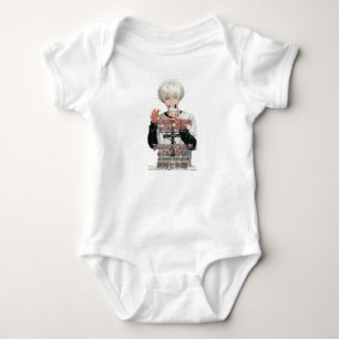 Dornenkrone-&-kalte-Augen - Kantiges Baby-Outfit Baby Strampler
