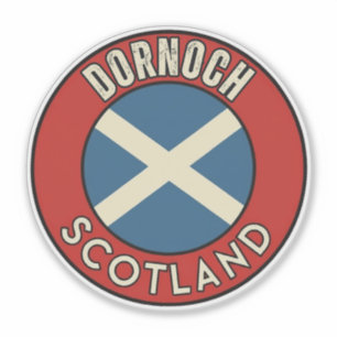 Dornoch, Schottland Aufkleber