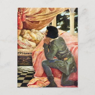 Dornröschen Postkarte