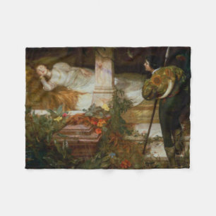 Dornröschen (Prinz Siegfried und seine Prinzessin) Fleecedecke