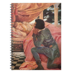 Dornröschen von Jessie Willcox Smith Notizblock