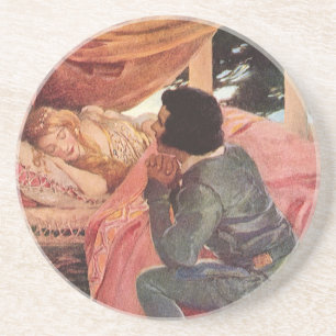 Dornröschen von Jessie Willcox Smith Sandstein Untersetzer