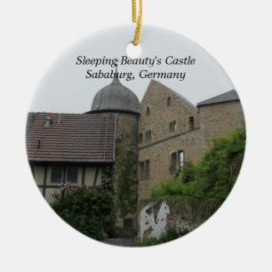 Dornröschenschloss Keramikornament
