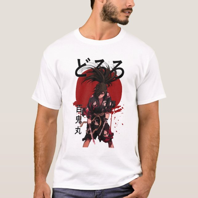 Dororo Hyakkimaru ANIME MEME CARTOON MANGA T-Shirt (Vorderseite)
