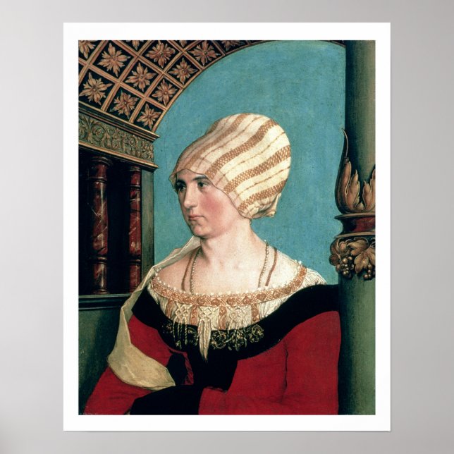 Dorothea Kannengiesser, 1516 (Tempera auf Kalkholz Poster (Vorne)