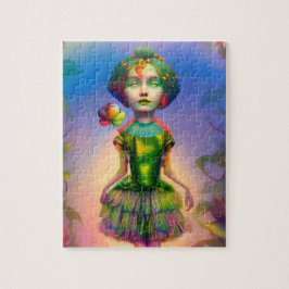 Dorothy als Lollipop Kid AI generierte Fantasy Art Puzzle