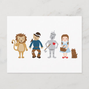 Dorothy and Friends Postkarte