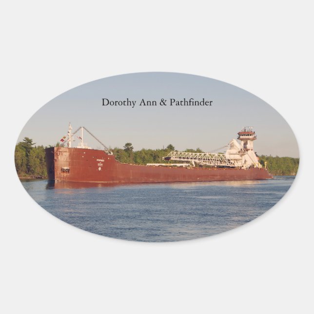 Dorothy Ann & Pathfinder Sticker (Vorderseite)