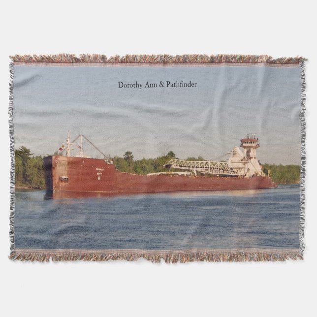 Dorothy Ann & Pathfinder werfen Decke (Vorderseite)