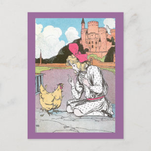 Dorothy Frees the Yellow Hen Postkarte