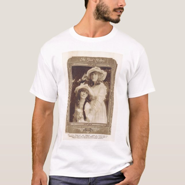 Dorothy Gish Lillian Gish 1917 T-Shirt (Vorderseite)