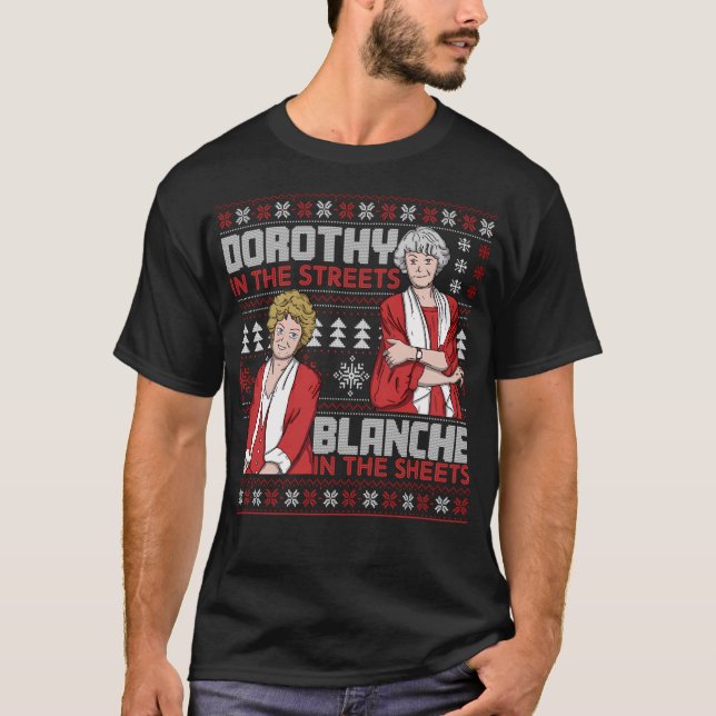 Dorothy in den Straßen Blanche in den Blättern T-Shirt (Vorderseite)