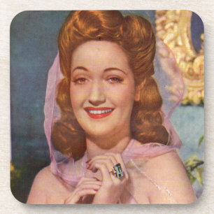 Dorothy Lamour 1940er-Jahre-Star der 'Road'-Filme Untersetzer